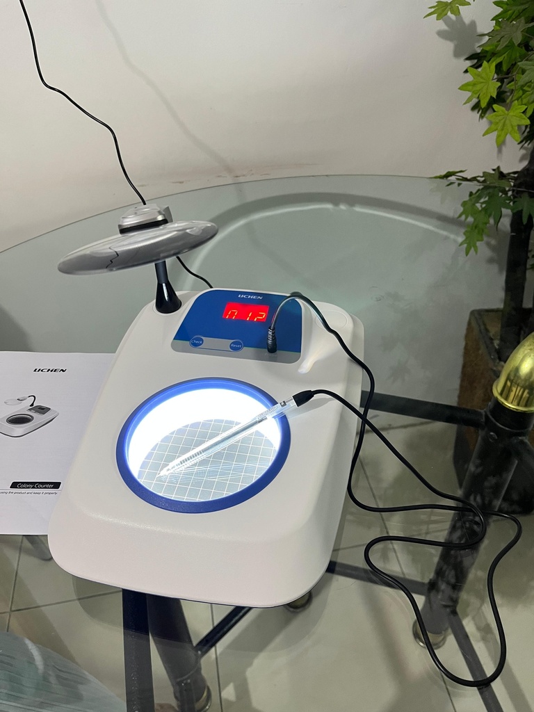 Portable LED Light Colony Counter Bacteria Microbiological Model JL-1