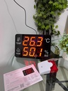 Digital Thermo Hygrometer with External Alarm
