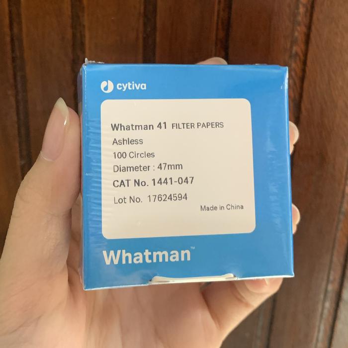Whatman 41 Filter Papers Ashlees Dia.47 mm 1441-047 100/pack