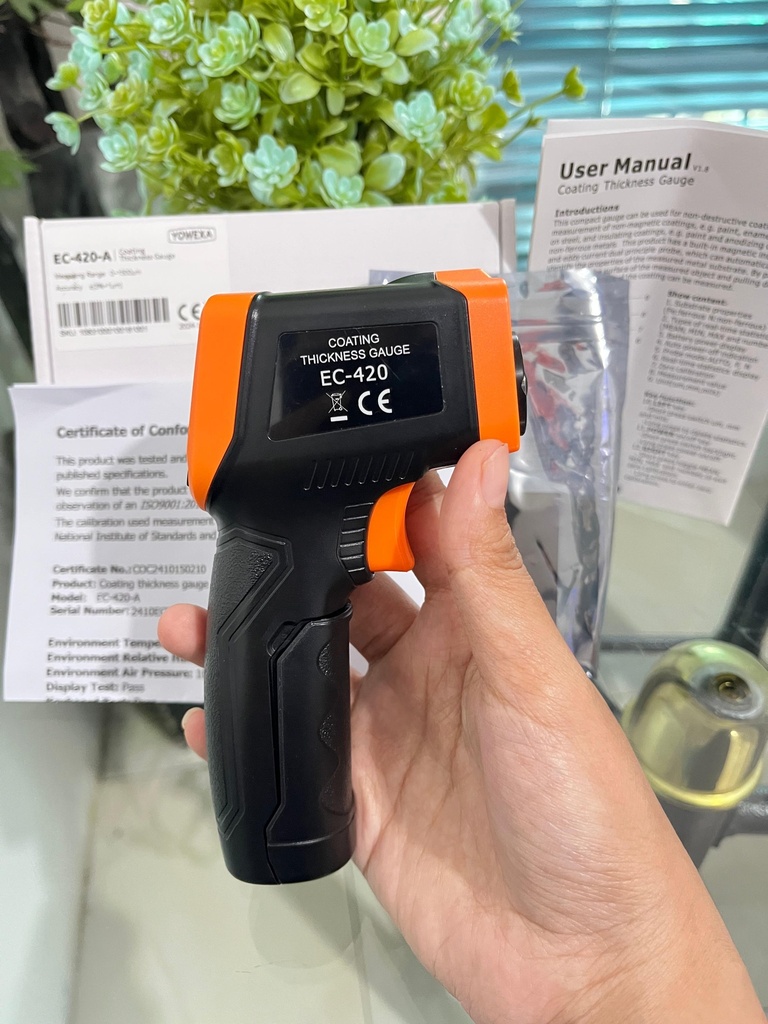 Coating Thickness Gauge Body Paint Detector EC- 420 YOWEXA