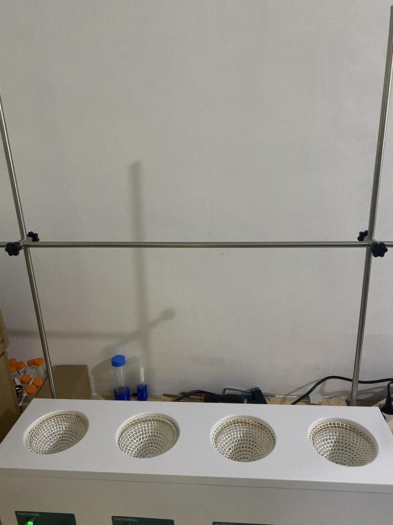 Several Rows Heating Mantle 4 x 250ml with Rods Model 98-IV-B Faithful