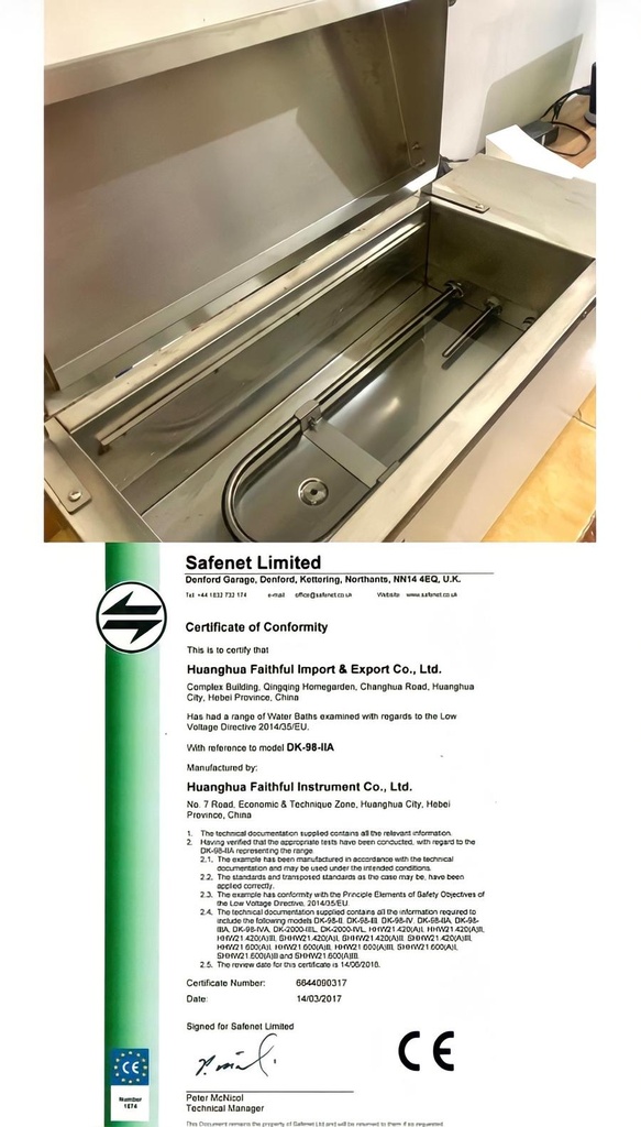 Thermostatic Water Tank SHHW 21.420AII Kapasitas 11 Liter Faithful