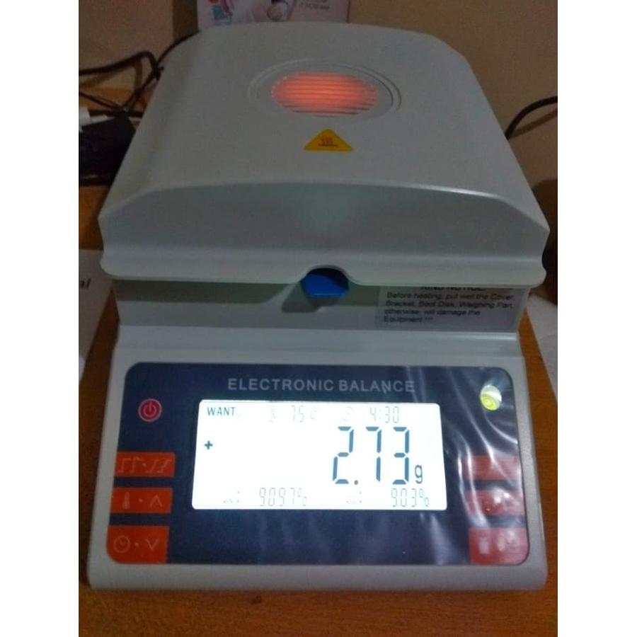 Moisture Balance Halogen Moisture Analyzer Want 120 x 0.01