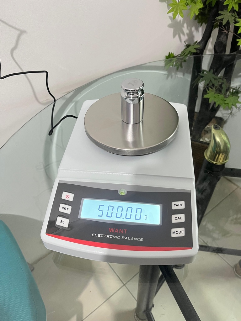 Digital Electronic Balance 5000 gr x 0.01 gr with Under Hook Function