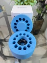 Cell freezing container for 12 x 2ml cryogenic vials
