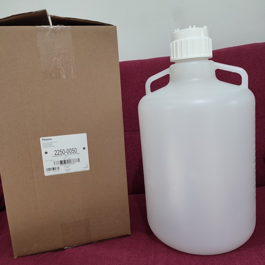 Carboy 20 Liter PP Autoclavable Thermoscientific Nalgene 2250-0050