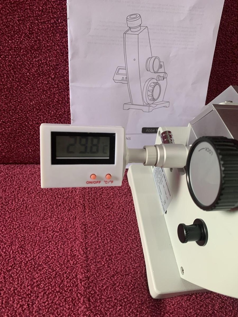 ABBE Refractometer Monochromatic WYA-2WAJ Digital Brix 0~95%