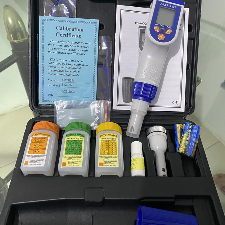 5 Multiparameter pH Meter, ORP, TDS, Salt Meter dan Conductivity