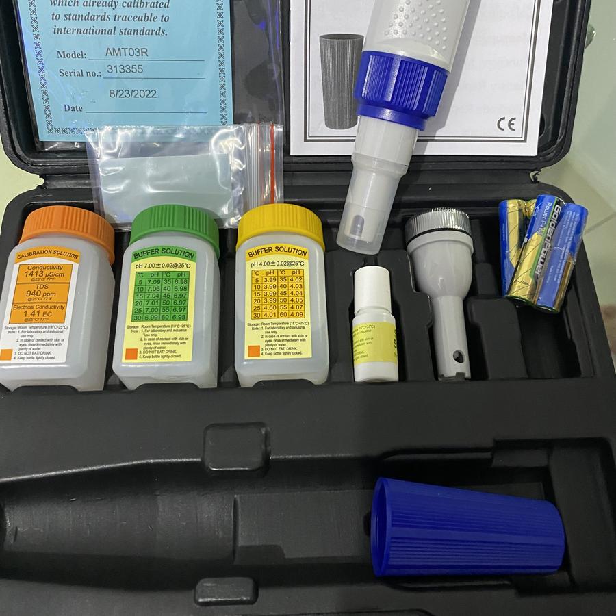 5 Multiparameter pH Meter, ORP, TDS, Salt Meter dan Conductivity
