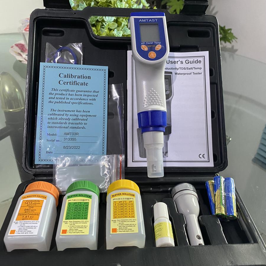 5 Multiparameter pH Meter, ORP, TDS, Salt Meter dan Conductivity