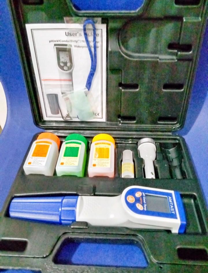 Multiparameter Water Quality Test Kit pH Orp Conductivity TDS Salt and Temperature Meter