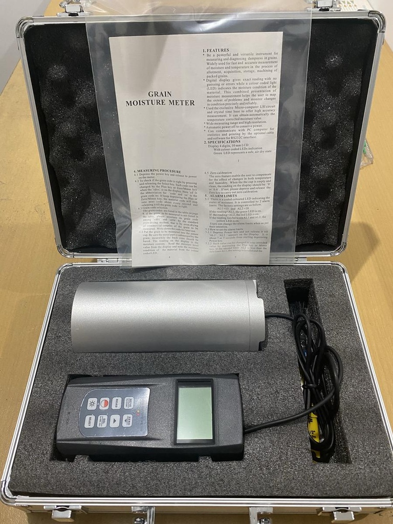 Grain Moisture Meter Type Cup Model MC-900 Leader Precition