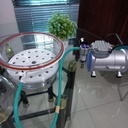 Vacuum Desiccator With Plate 5311-0250 Plus Vacuum Pump Rocker 300