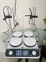 Digital Hotplate Stirrer Four Rows Joanlab HHMS-4Max / Digital Hotplate Stirrer 4 Tungku 50 - 1500 RPM