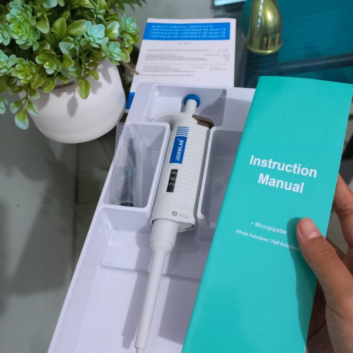 Micro Pipette 20 - 200u1 Autoclavable Pipette JOANLAB