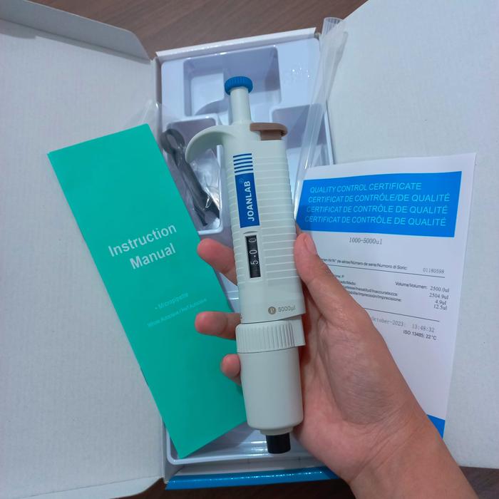 Micropipette 1000 - 5000ul Autoclavable JOANLAB