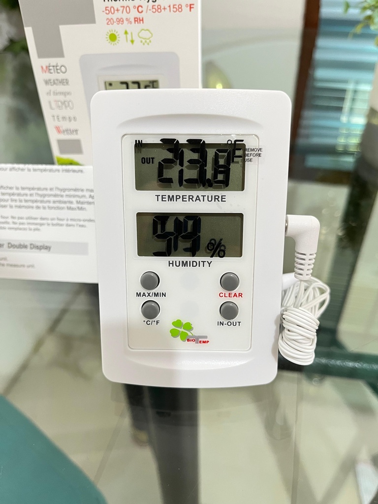 Digital Thermo Hygrometer with Outdoor Sensor Alla France