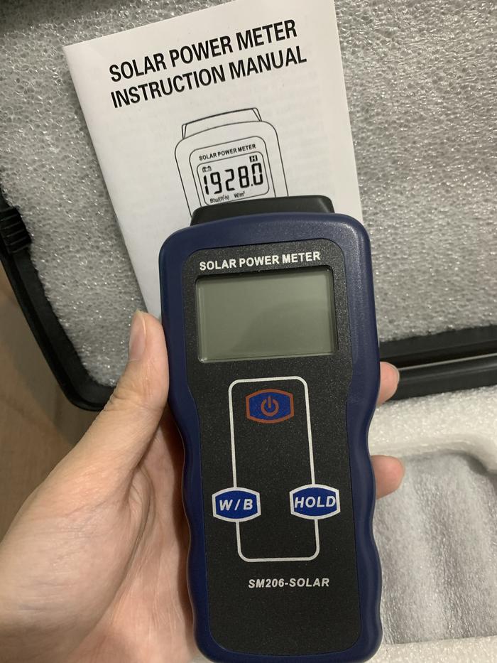Solar Power Meter Radiation Tester SM-206 Sanpo