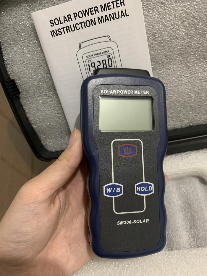 Solar Power Meter Radiation Tester SM-206 Sanpo