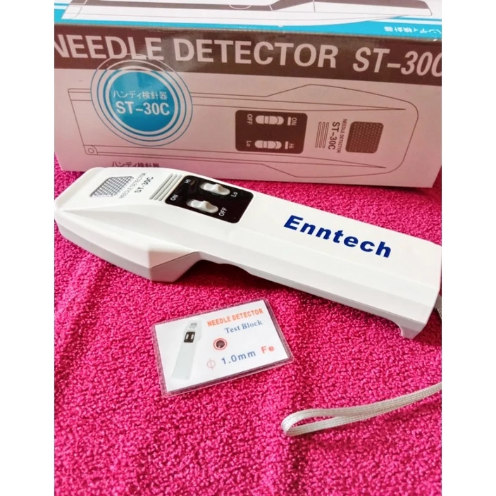 Handheld Needle Detector Entech ST-30C For Industri, Garmen, Textile