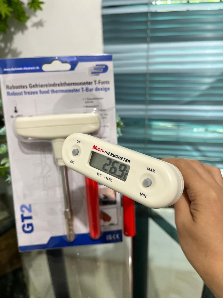 Digital T-shaped Corkscrew Tip Thermometer for Frozen food TFA30.1056
