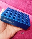 Aluminium Cooling Block For Microtube 24 Well x 1,5 ml