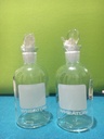 Borosilicate Glass BOD Bottle 300ml Clear Botol BOD Brand Wheaton