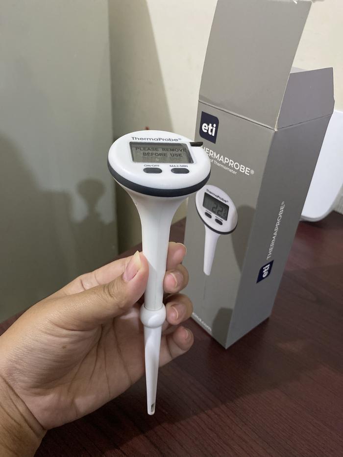 Thermaprobe Waterproof Thermometer Catalog 810-421 Brand ETI