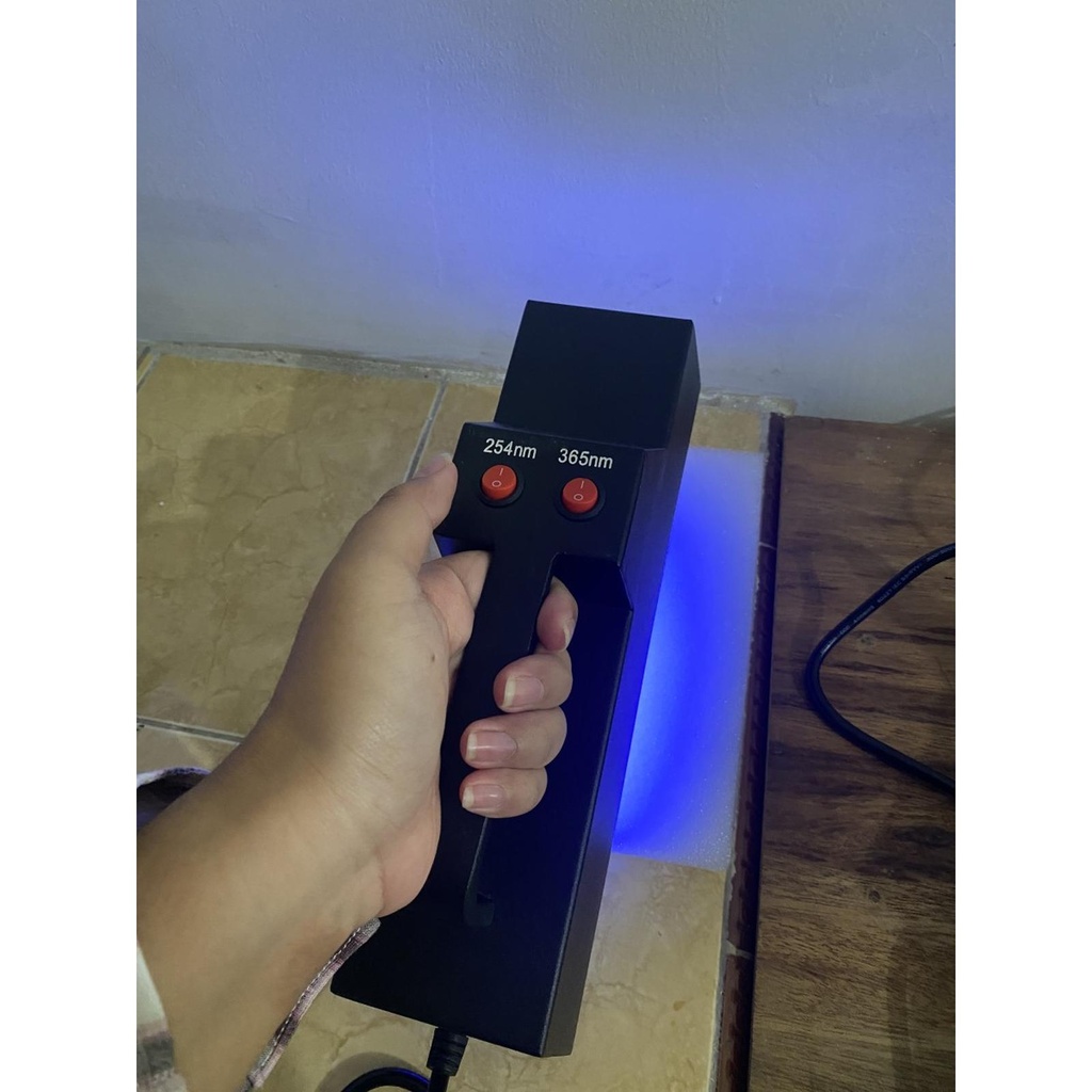 Portable UV Lamp 365nm and 254nm Dual Wave length Ultraviolet Analyzer