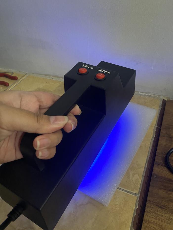 Portable UV Lamp 365nm and 254nm Dual Wave length Ultraviolet Analyzer