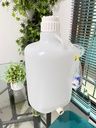 Nalgene Round Lab Carboy with Spigot, LDPE with PP Screw Cap, 20L, Thermo Scientific 2318-0050
