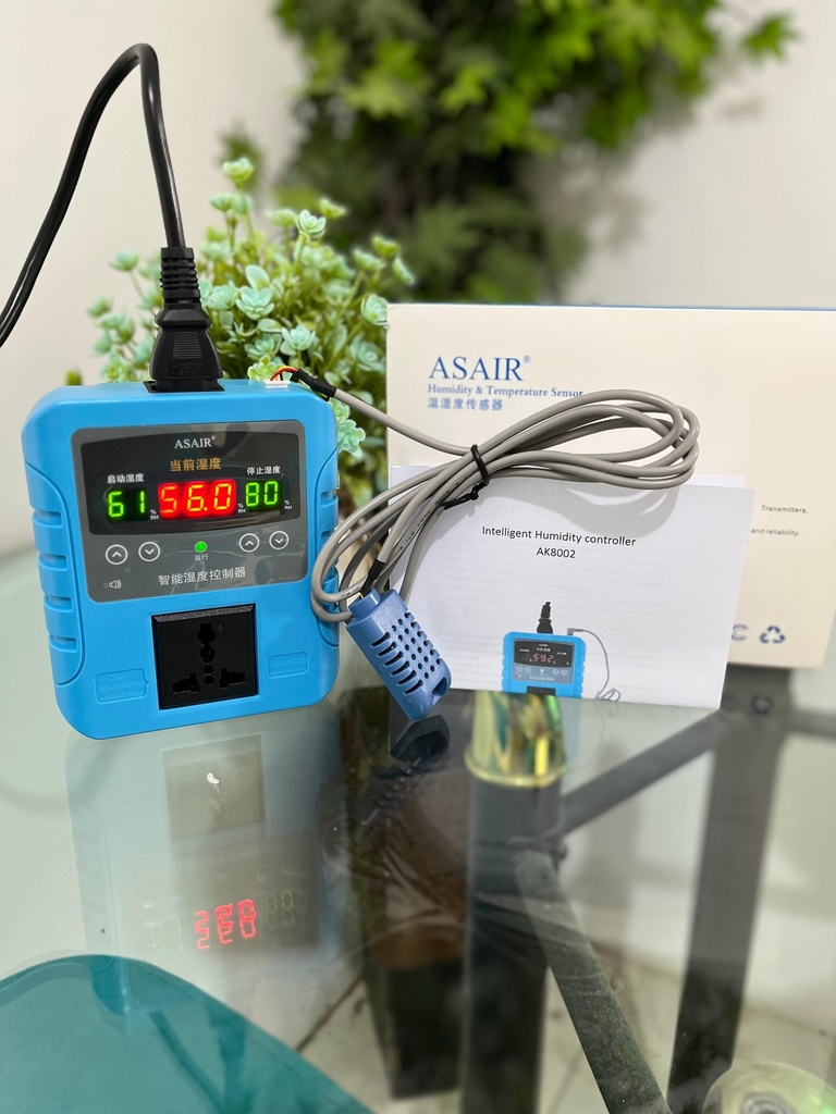 Humidity Controller with External Sensor Merk ASAIR AK8002