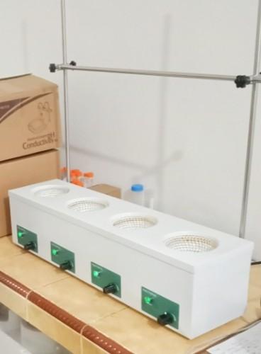 Several Heating Mantle 4 x 500ml with rods Model 98-IV-B Faithful