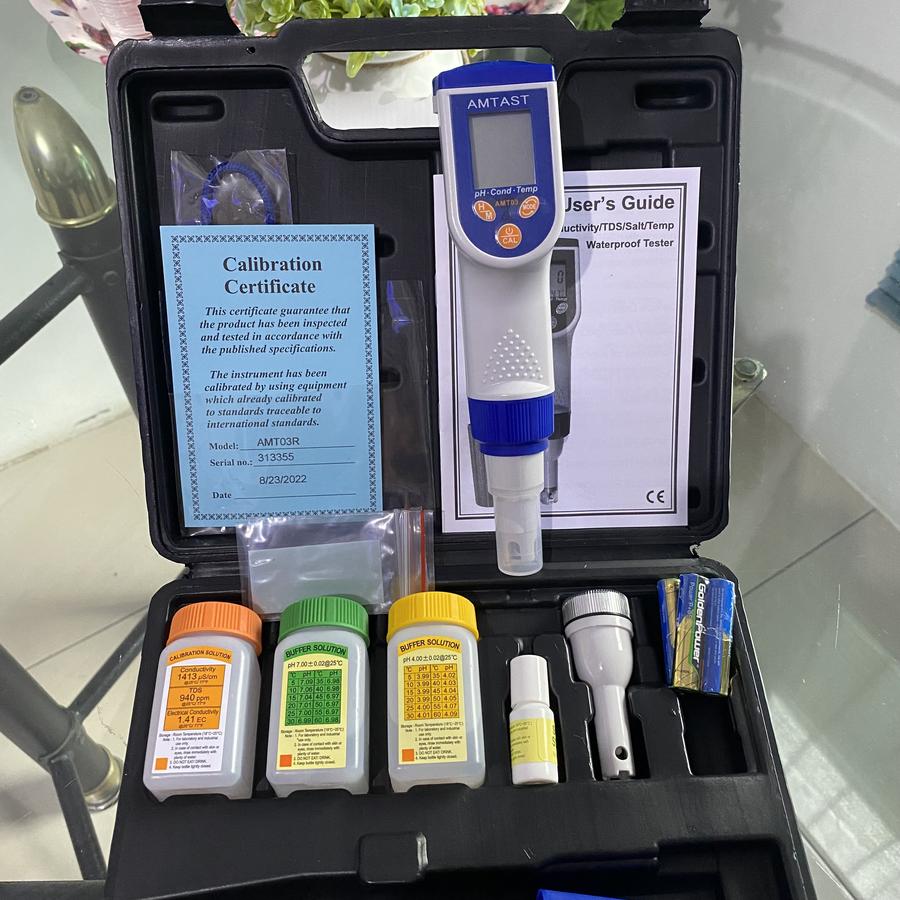 5 Multiparameter pH Meter, ORP, TDS, Salt Meter dan Conductivity