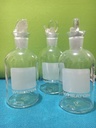 Borosilicate Glass BOD Bottle 300ml Clear Botol BOD Brand Wheaton