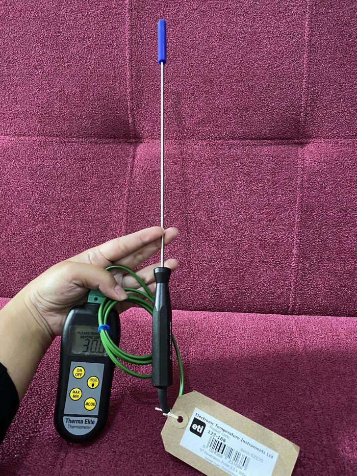 Therma Elite Thermometer with Type K Temp Probe 30cm 123-168 ETI
