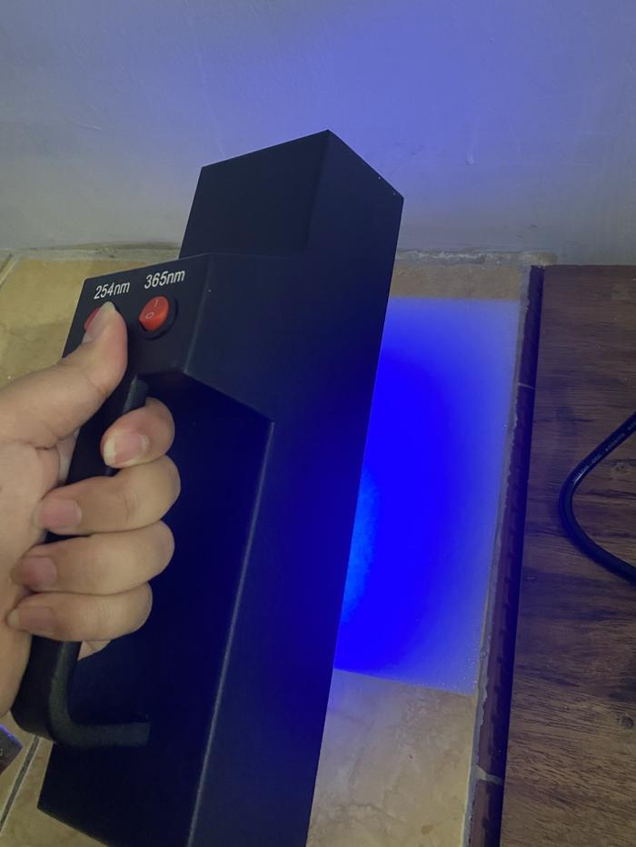 Portable UV Lamp 365nm and 254nm Dual Wave length Ultraviolet Analyzer