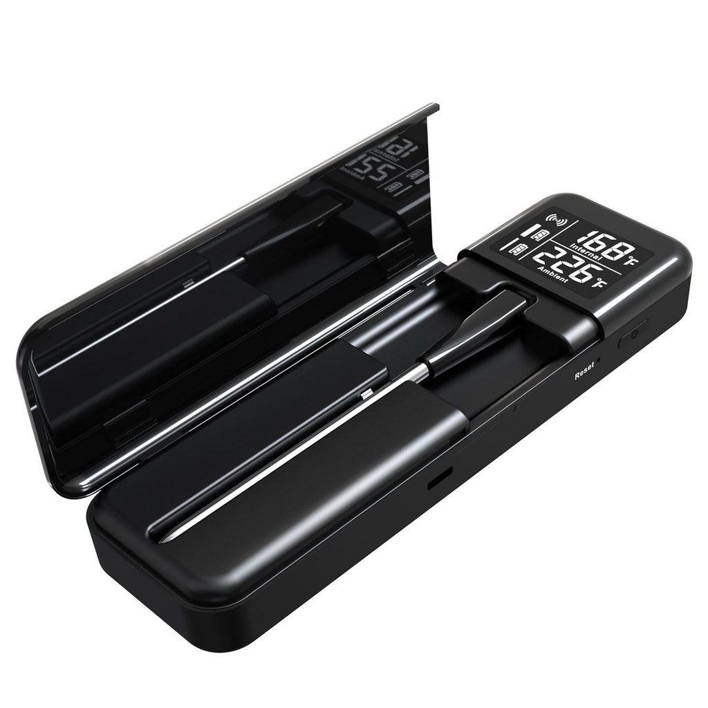 Wireless Meat Food Thermometer Waterproof Instant Read Food Thermometer Blue Tooth Digital Meat Thermometer 