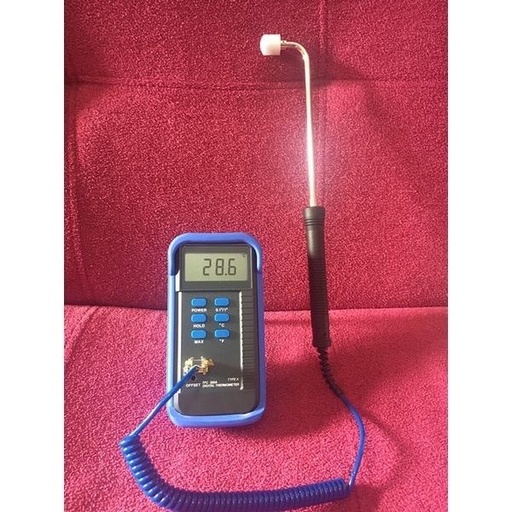 Set Thermometer Digital TFC 305A Plus Surface Thermocouple Probe
