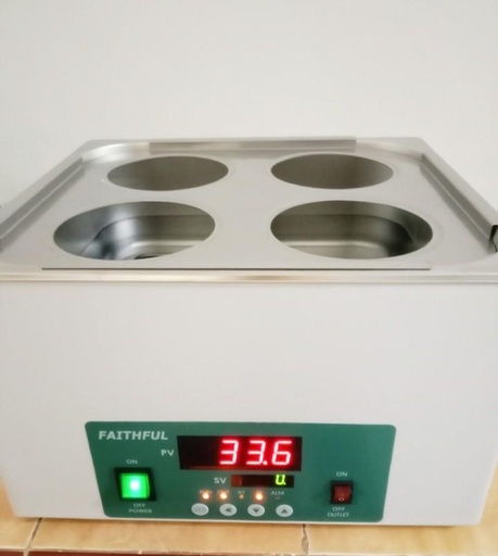 Faithful Thermostatic Waterbath 4 Lobang Digital Water Bath 4 Hole
