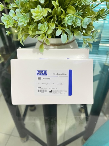 Membrane Filter 47mm PVDF Hydrophilic 0.22um C0000909