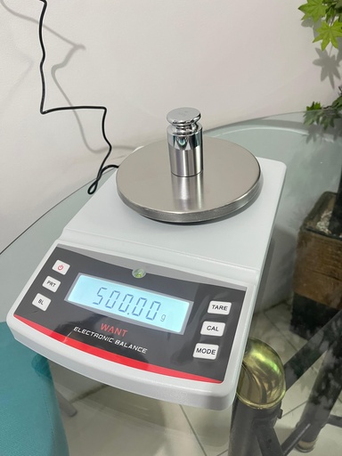 Digital Electronic Balance 5000 gr x 0.01 gr with Under Hook Function