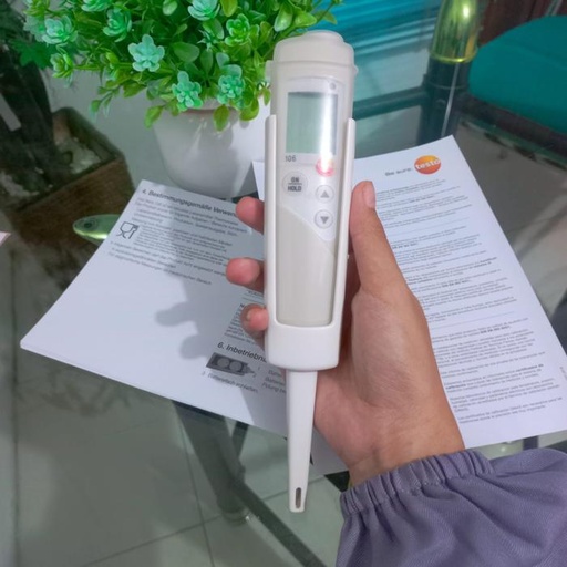 Thermometer Digital Food For Food Completed with Silicon and TESTO 106