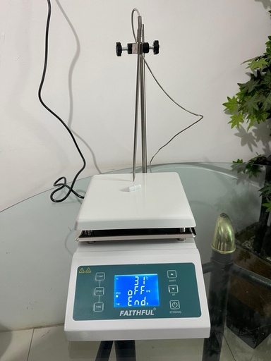 Digital Hotplate Stirrer with Timer and Temp Control SH-II-4C Faithful