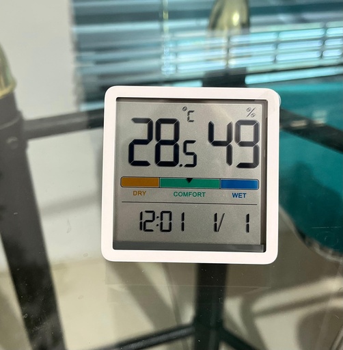 Thermo hygrometer With Calender Dan Time