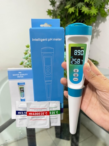Digital Food dan Kosmetik pH Meter 0.00-14.00pH pH-012 Alat Pengukur pH Makanan dan Kosmetik dengan Rentang Ukuran 0.00 hingga 14.00