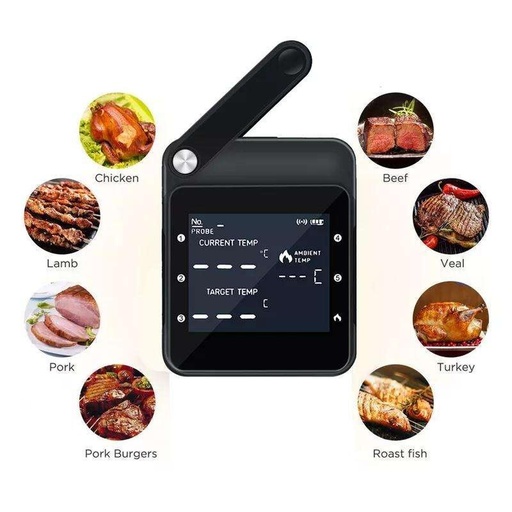 Wifi BBQ/Oven Thermometer 4 Channel