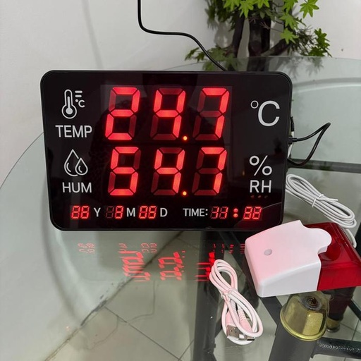 Temperature Humidity Monitor Data Recorder Thermohygrometer Data Logger dengan Alarm Eksternal WT-308GF 14