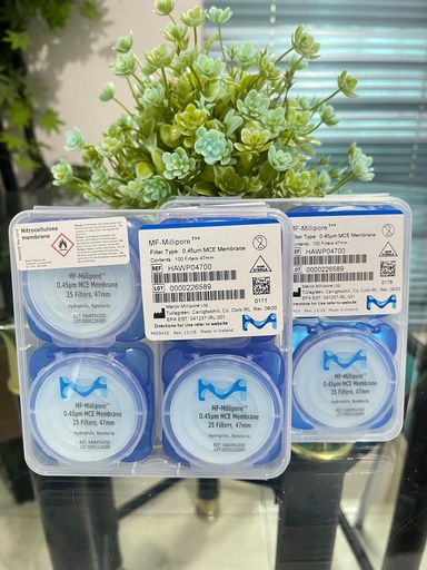 MCE Cellulose Membrane Filter 47mm 0.45um HAWP04700 MF Millipore
