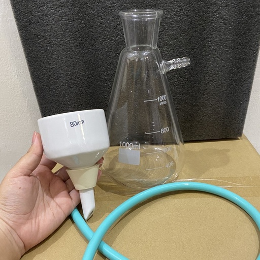 Buchner 80 mm with Filtering Flask 1000 ml